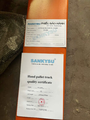 Xe nâng tay thấp SANKYSU