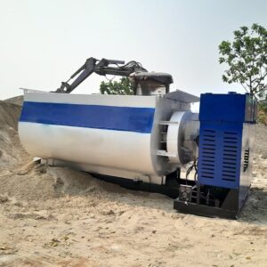 Máy trộn bê tông 2 trục cố định