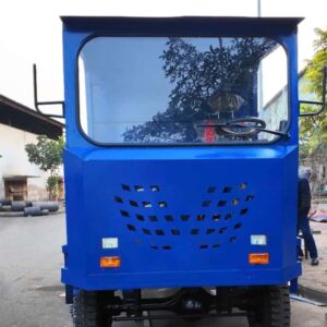 Máy trộn bê tông 2 trục di chuyển