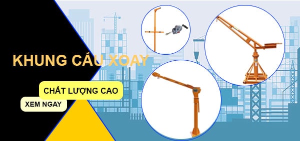 banner khung cẩu xoay
