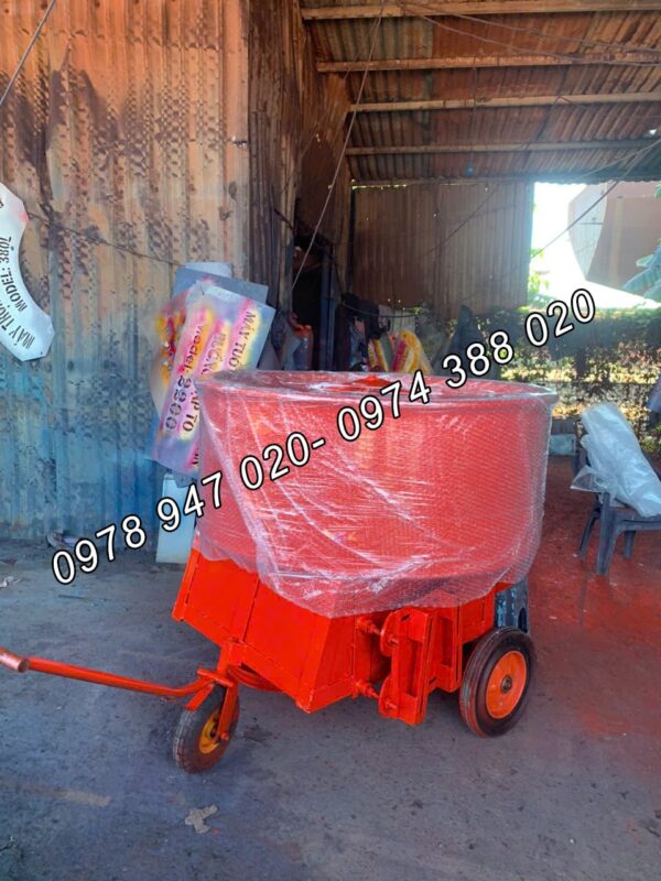 Máy trộn bê tông cưỡng bức 12 bao 2 khối