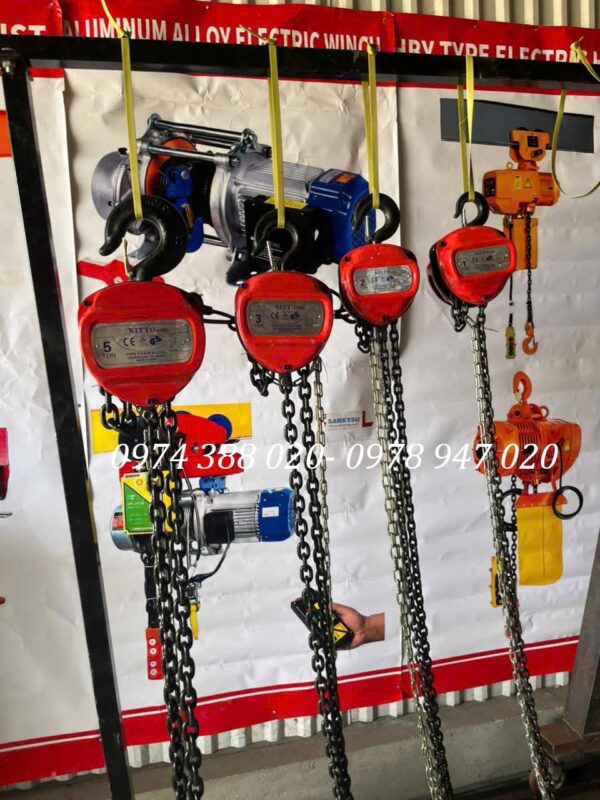 Pa lăng xích kéo tay