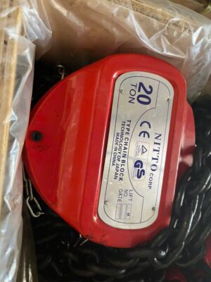 Pa lăng xích kéo tay 20 tấn - bảng giá mới nhất 