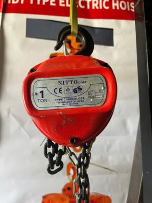 Pa lăng xích kéo tay 1 tấn 