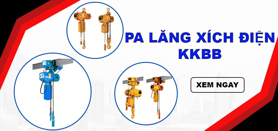 Banner pa lăng xích điện