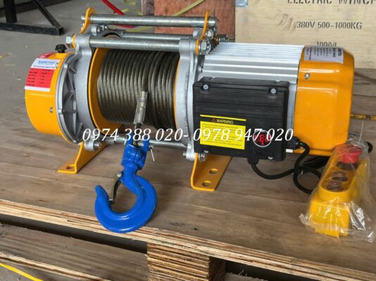 Tời điện siêu tốc 500kg - SANKYSU