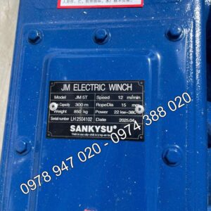 Tời kéo mặt đất SANKYSU JM