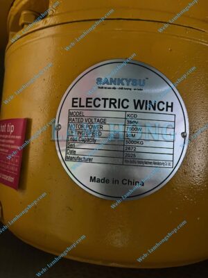 tời điện mặt đất giá rẻ