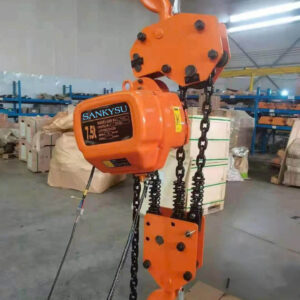 Pa lăng xích điện cố định SANKYSU KKBB7.5-03 7.5 Tấn