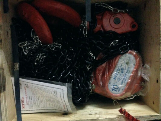 Pa lăng xích kéo tay NITTO 10 tấn