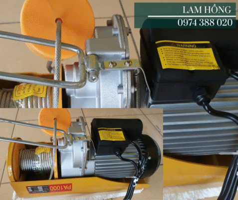 Tời điện mini siêu nhanh PA