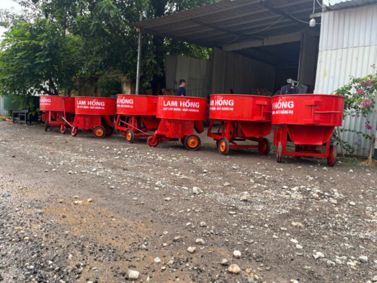 máy trộn bê tông cưỡng bức LAM HỒNG