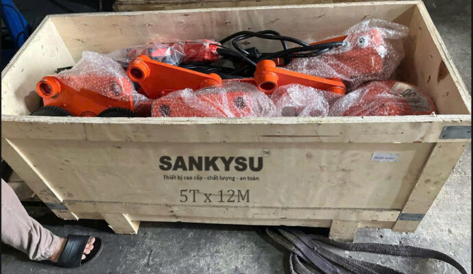 Pa lăng cáp điện SANKYSU 5 tấn