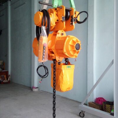 Pa lăng xích điện di chuyển 5 tấn SANKYSU KKBB05-02 5 tấn 380V