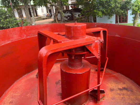 Cấu tạo của máy trộn bê tông