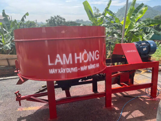 Máy trộn bê tông chạy bằng điện 380V