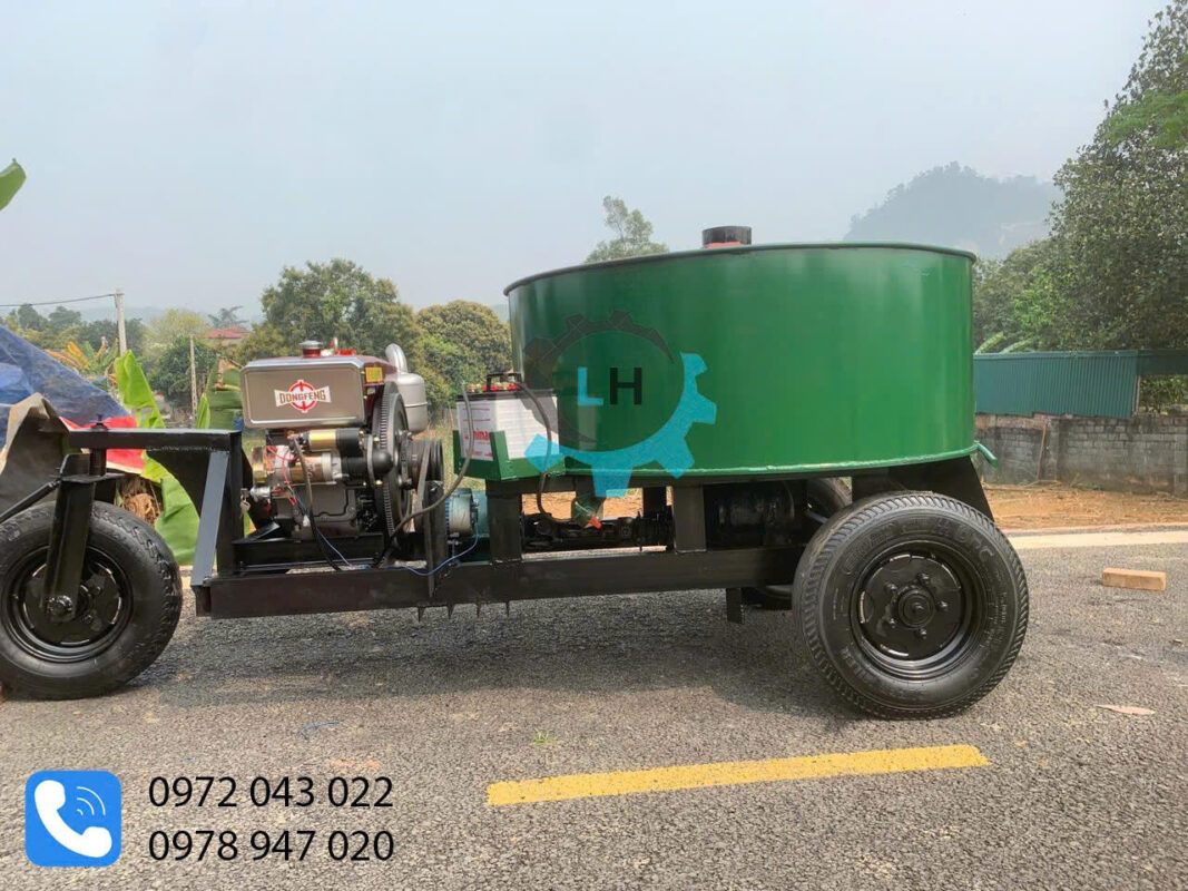 Máy trộn bê tông cưỡng bức | tự hành