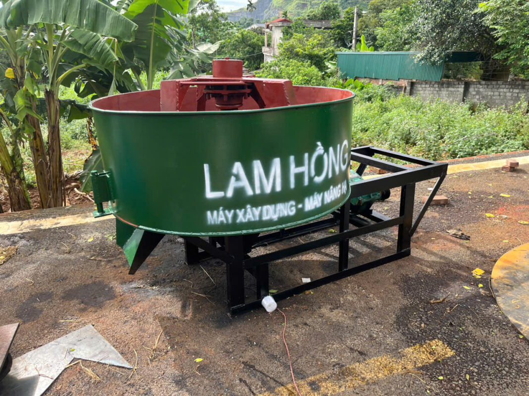 Máy trộn bê tông cưỡng bức 12 bao