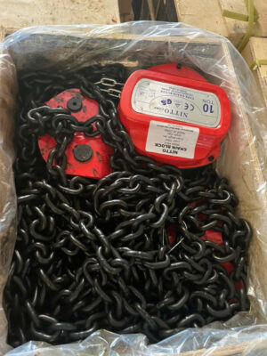 pa lăng xích kéo tay 10 tấn