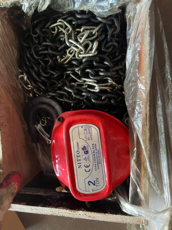 pa lăng xích điện cố định 3 tấn