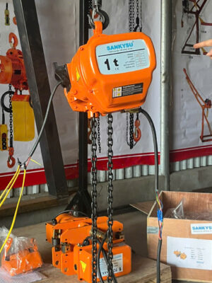 Pa lăng xích điện 1 tấn SANKYSU