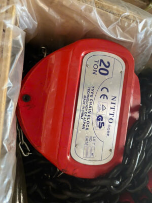 pa lăng xích kéo tay 20 tấn