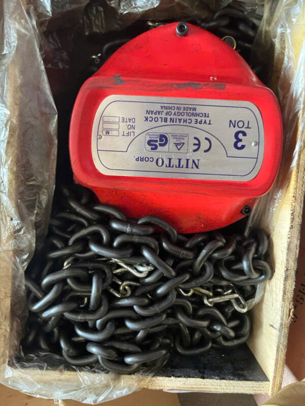 pa lăng xích kéo tay 3 tấn