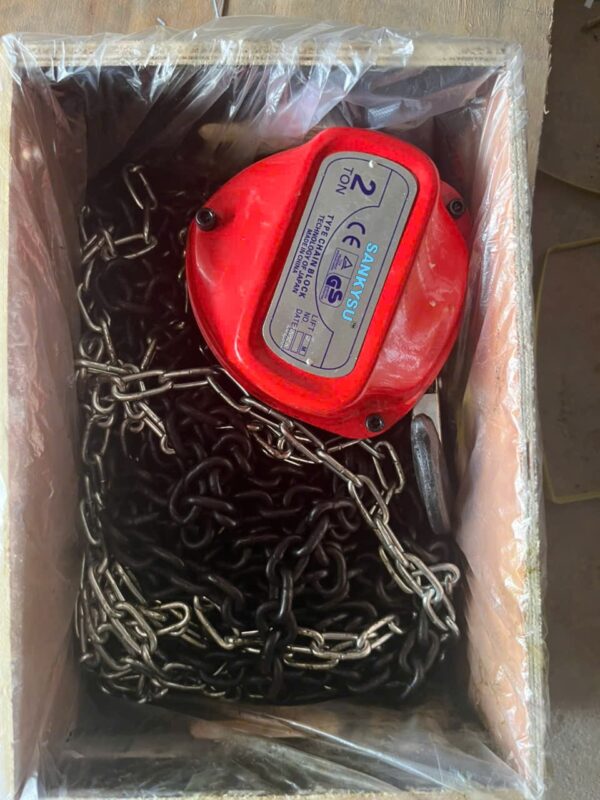 Pa lăng xích điện SANKYSU 2 tấn