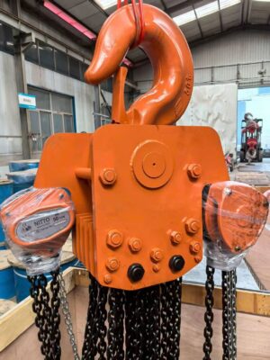 Pa lăng xích kéo tay NITTO 50 tấn 5m