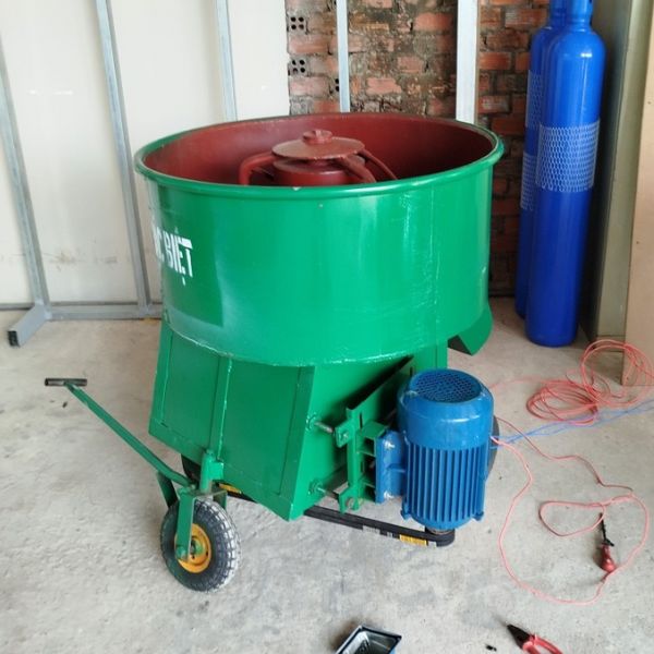 Máy trộn bê tông cưỡng bức bánh răng LHC350 5.5kW 380V 350 lít