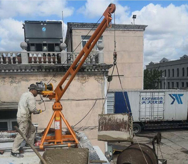 Khung cẩu 800kg xoay 360 độ