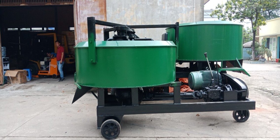 Máy trộn bê tông cưỡng bức 