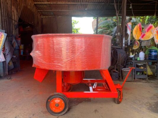 Máy trộn bê tông cưỡng bức 12 bao 2 khối