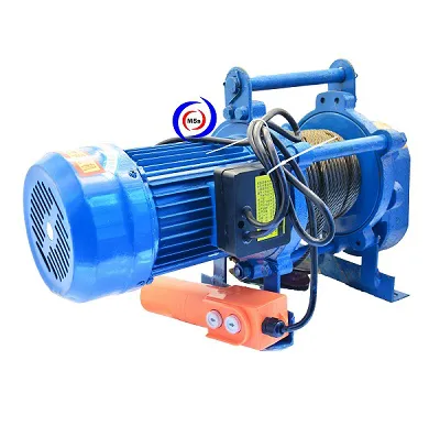 Tời mặt đất chạy điện