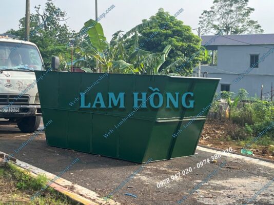 Máng trộn bê tông Lam Hồng 6 khối ,gia công theo yêu cầu