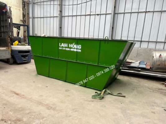 Máng trộn bê tông Lam Hồng 6 khối