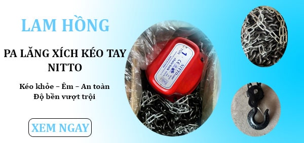 pa lăng xích kéo tay