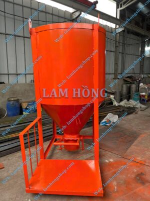 Phễu đổ bê tông Lam Hồng 0.9 khối