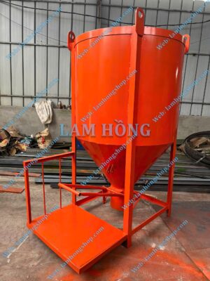 Phễu đổ bê tông Lam Hồng 0.9 khối