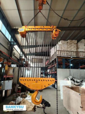 Pa lăng xích điện cố định SANKYSU KKBB30 30 tấn