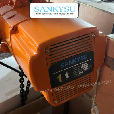 Pa lăng xích điện di chuyển SANKYSU KKBB 220v