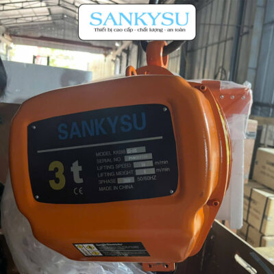 Pa lăng xích điện di chuyển SANKYSU KKBB